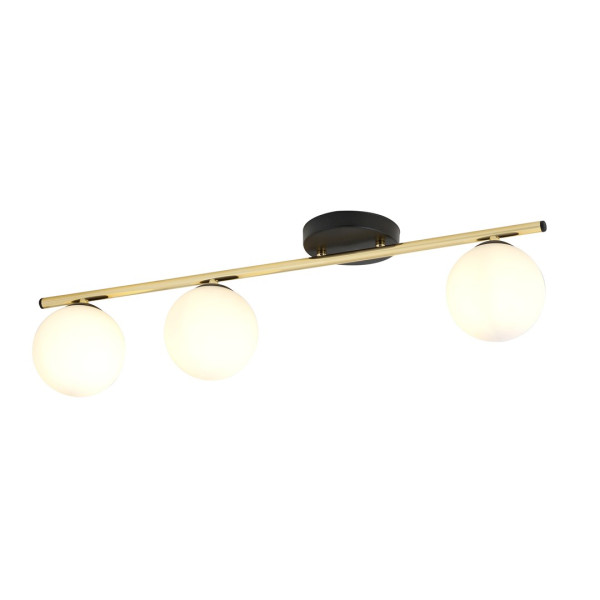 Lampa Sufitowa Monza 3 Bl Opal