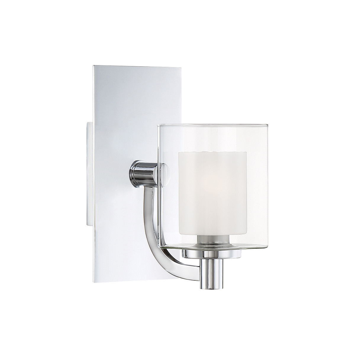 Kinkiet polerowany chrom Kolt 1xG9x3W wym:23,2x12,7x18,6cm IP44 Quoizel