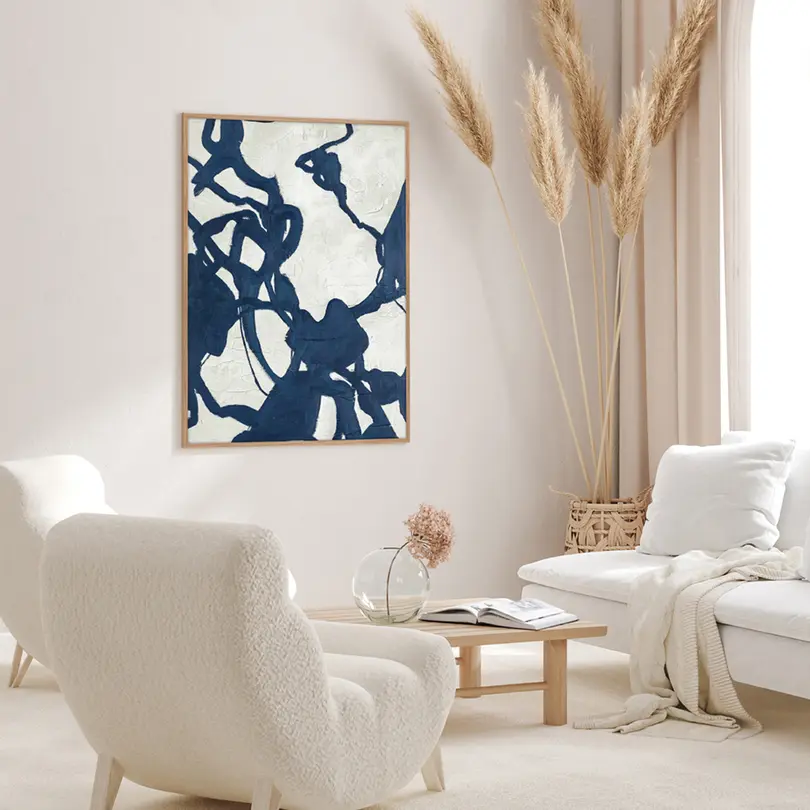 Bild mit Rahmen Design Painting