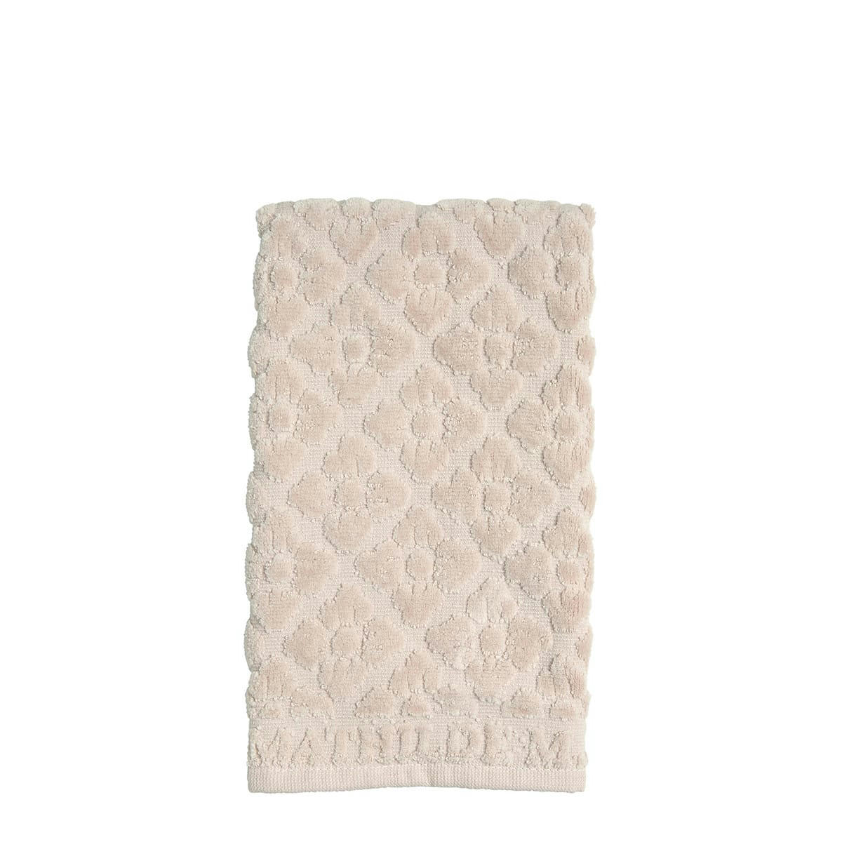 Douceur Florale - Serviette invité rose