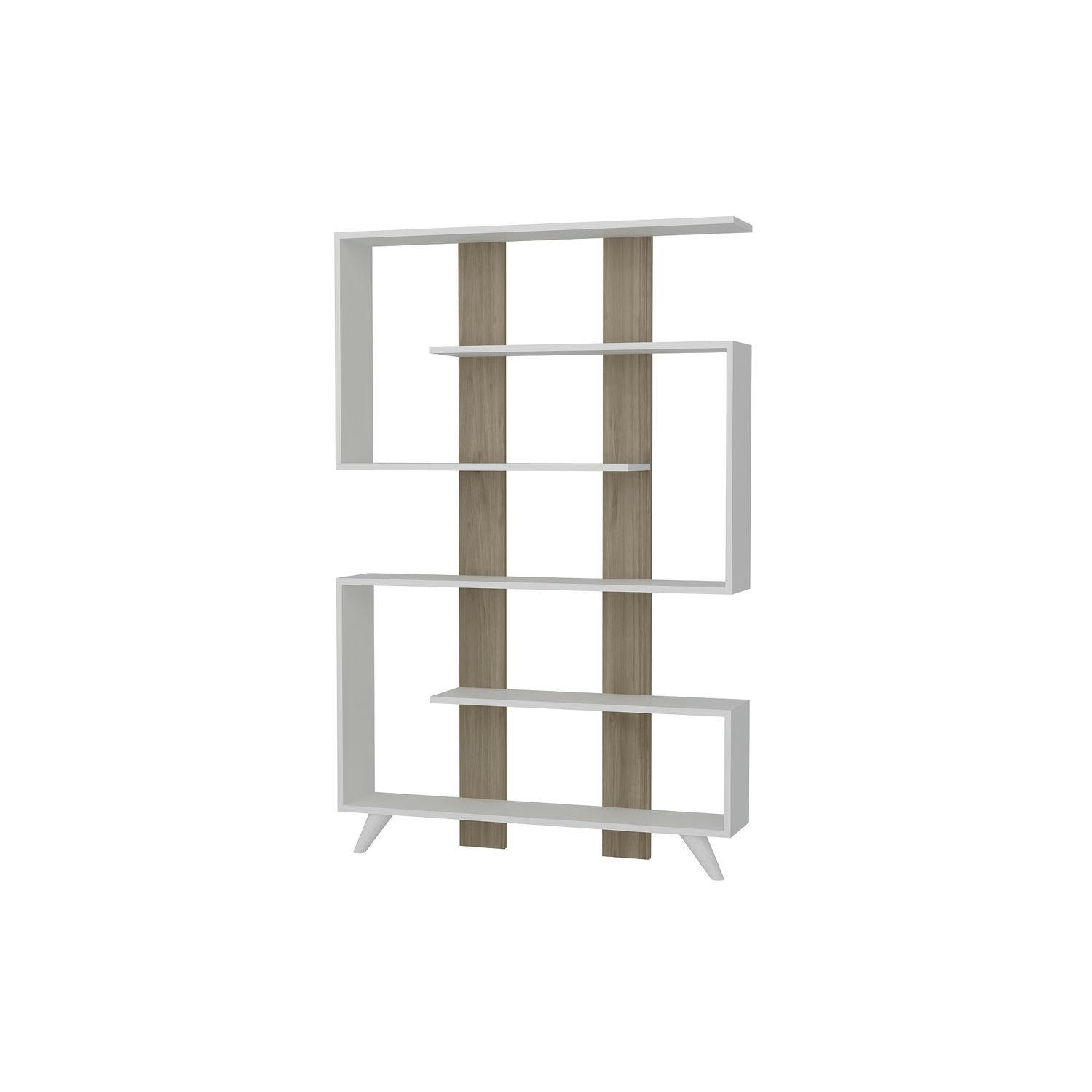 RAIN - Etagère bibliothèque design scandinave L. 120 x H. 162 cm