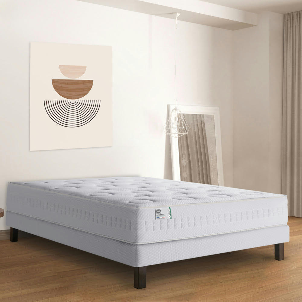 OXYGÈNE-R - Matelas 100% ressorts, épaisseur 26cm, accueil moelleux 140x190 cm
