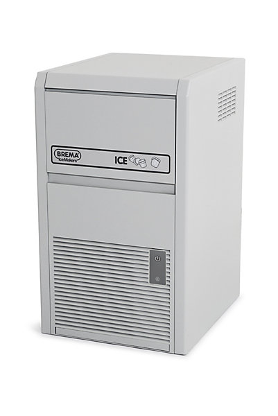 Machine à Glaçons Pleins 21 kg/24h Réserve-Bac 4kg - BREMA - l0.1- L0.1- P0.1- h0.1-