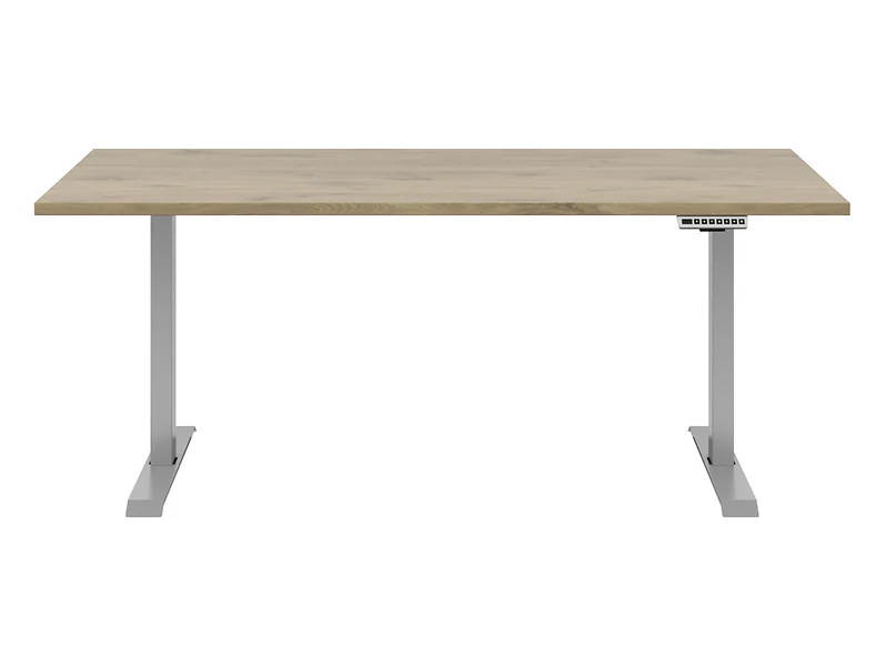 Biurko Connect 175 cm z elektryczną regulacją dąb viking
