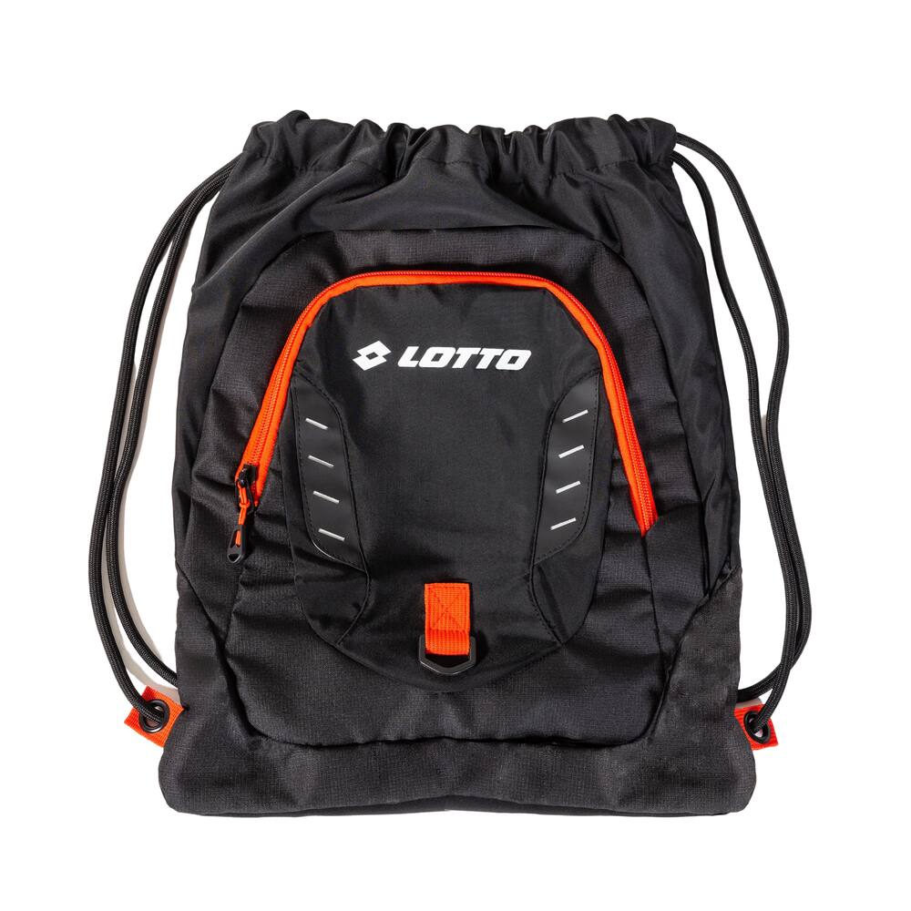 Lotto Lycra Ripstop Polyester Bag for Youth/Adults, Polyester, Black