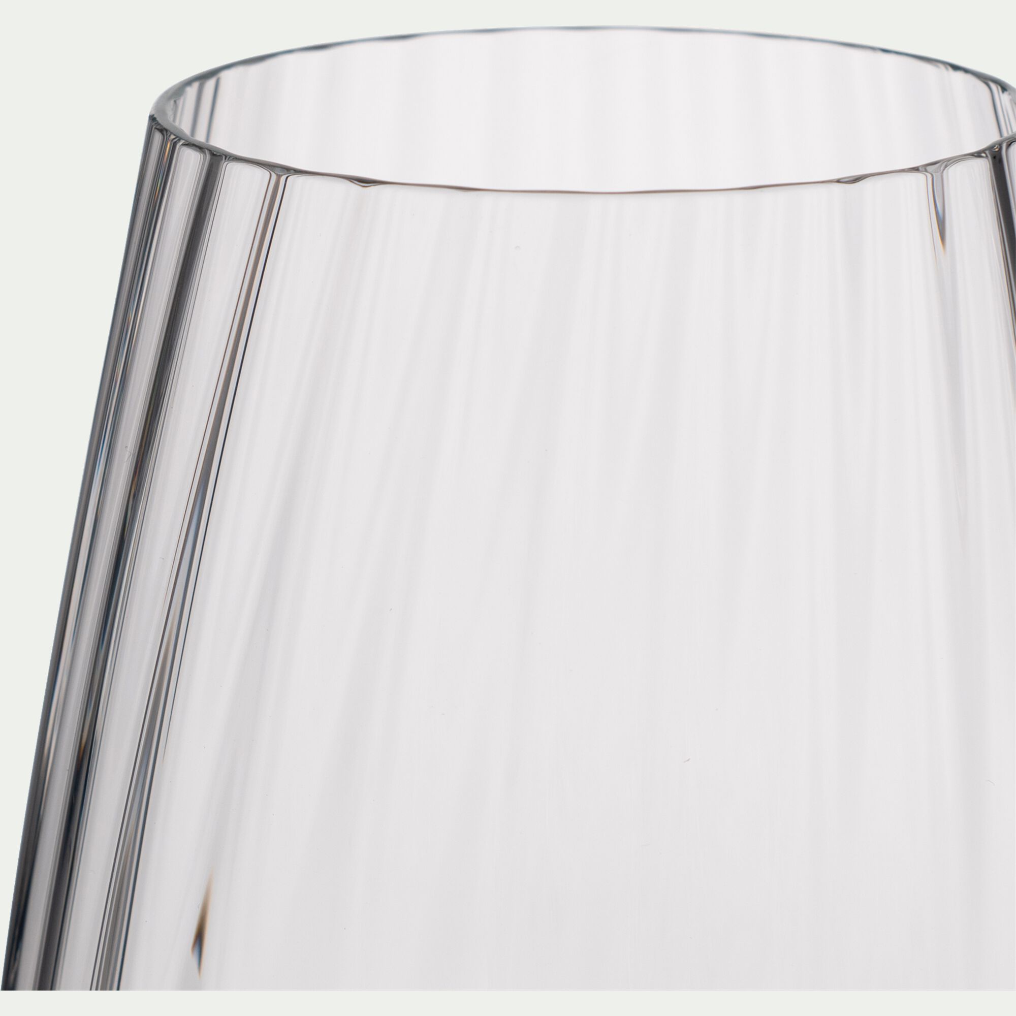SYMETRIE - Coffret de 6 verres à pied tulipe en cristallin 35cl - transparent