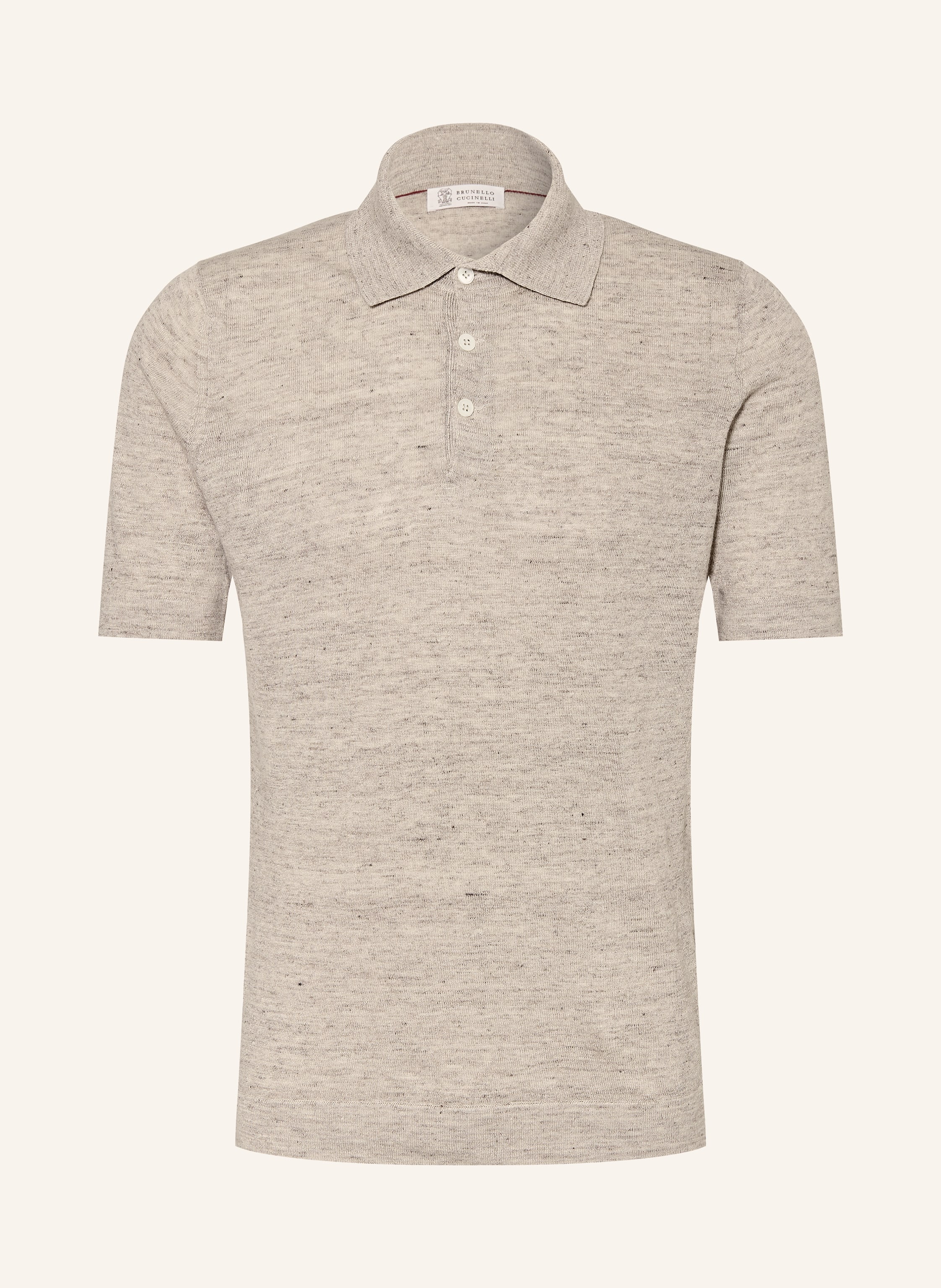 BRUNELLO CUCINELLI Strick-Poloshirt Regular Fit