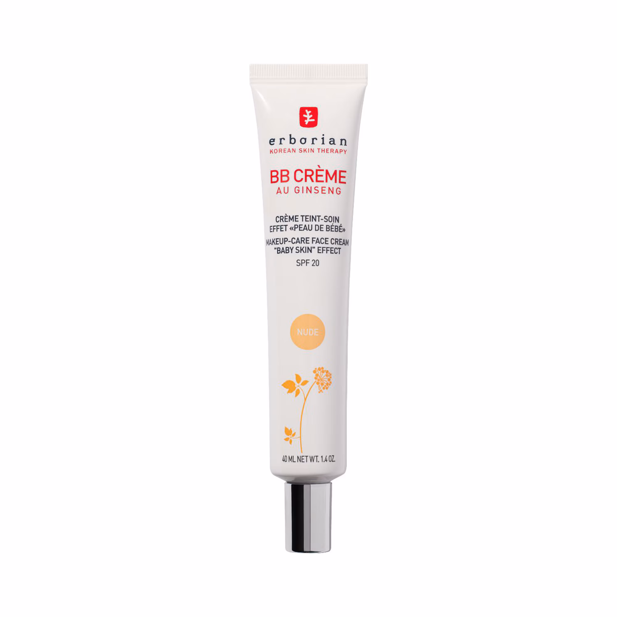 BB CREME AU GINSENGCrème de teint-soin 5-en-1 pour le visage effet 'peau de bébé'