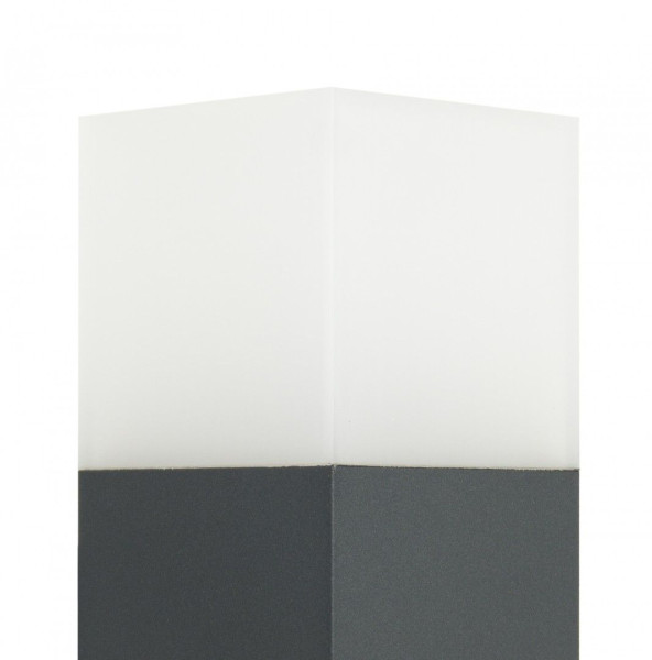Kinkiet zewnętrzny ciemnoszary Cube 1xE27x20W IP44 SU-MA