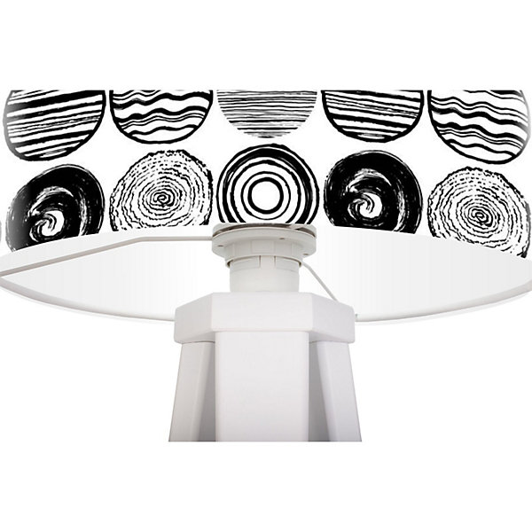 Lampe de chevet kids foto-344 30 x 30 x 45 cm Blanc