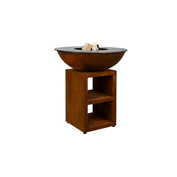 Brasero Piatto Large Corten diam94 - Quoco