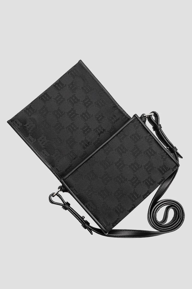 Jacquard Monogram Phone Pouch