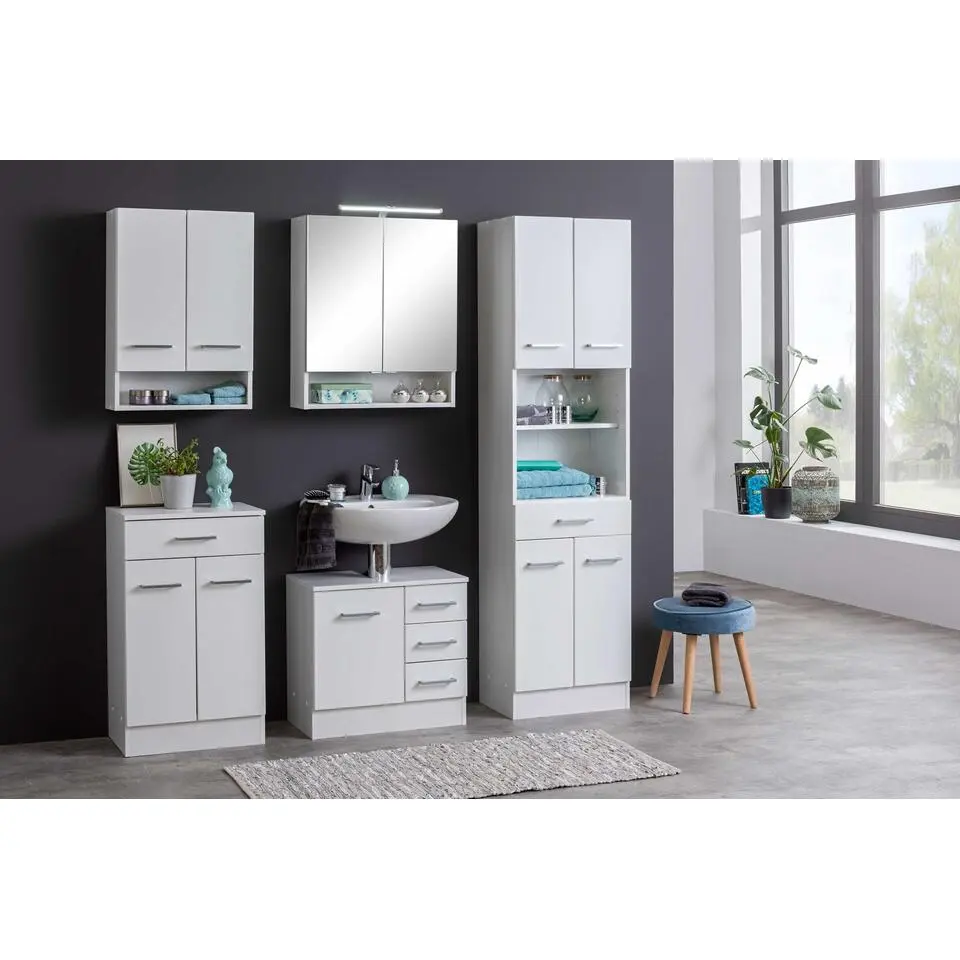 Hangkast Ricca 50cm 2 deuren - wit