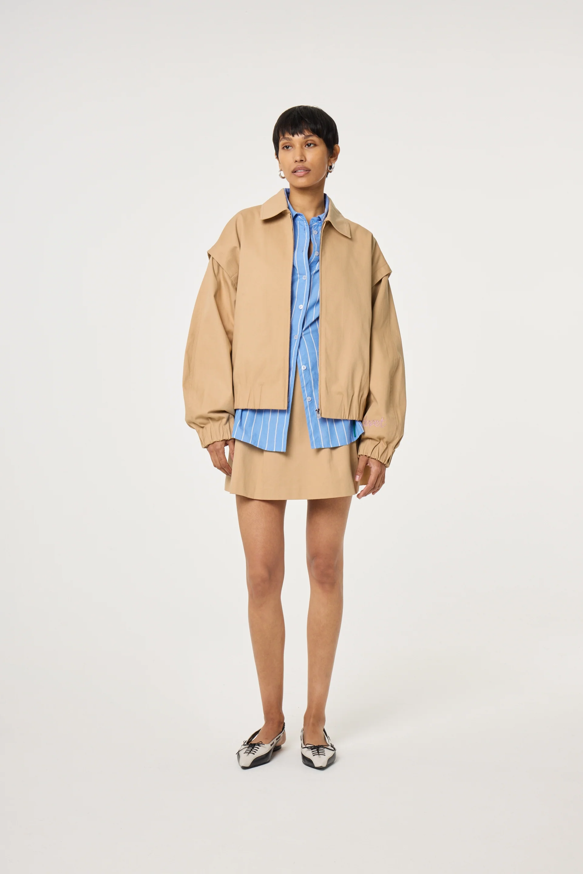 Jay Jacket | Soft Sand