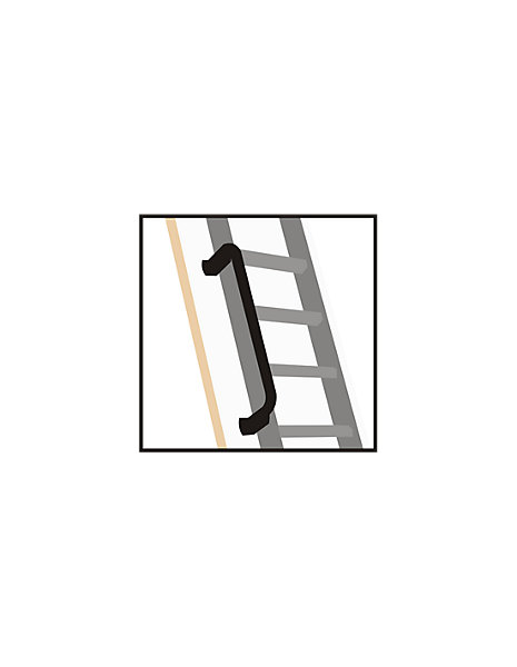 Escalier Escamotable Bois Isolé Trappe 56 Mm, H Max 2m80 Caisson 120 X 60 Cm