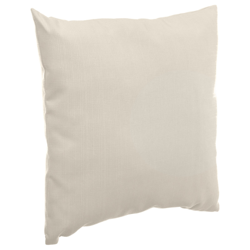 Coussin déperlant Koraï blé 40 x 40 cm