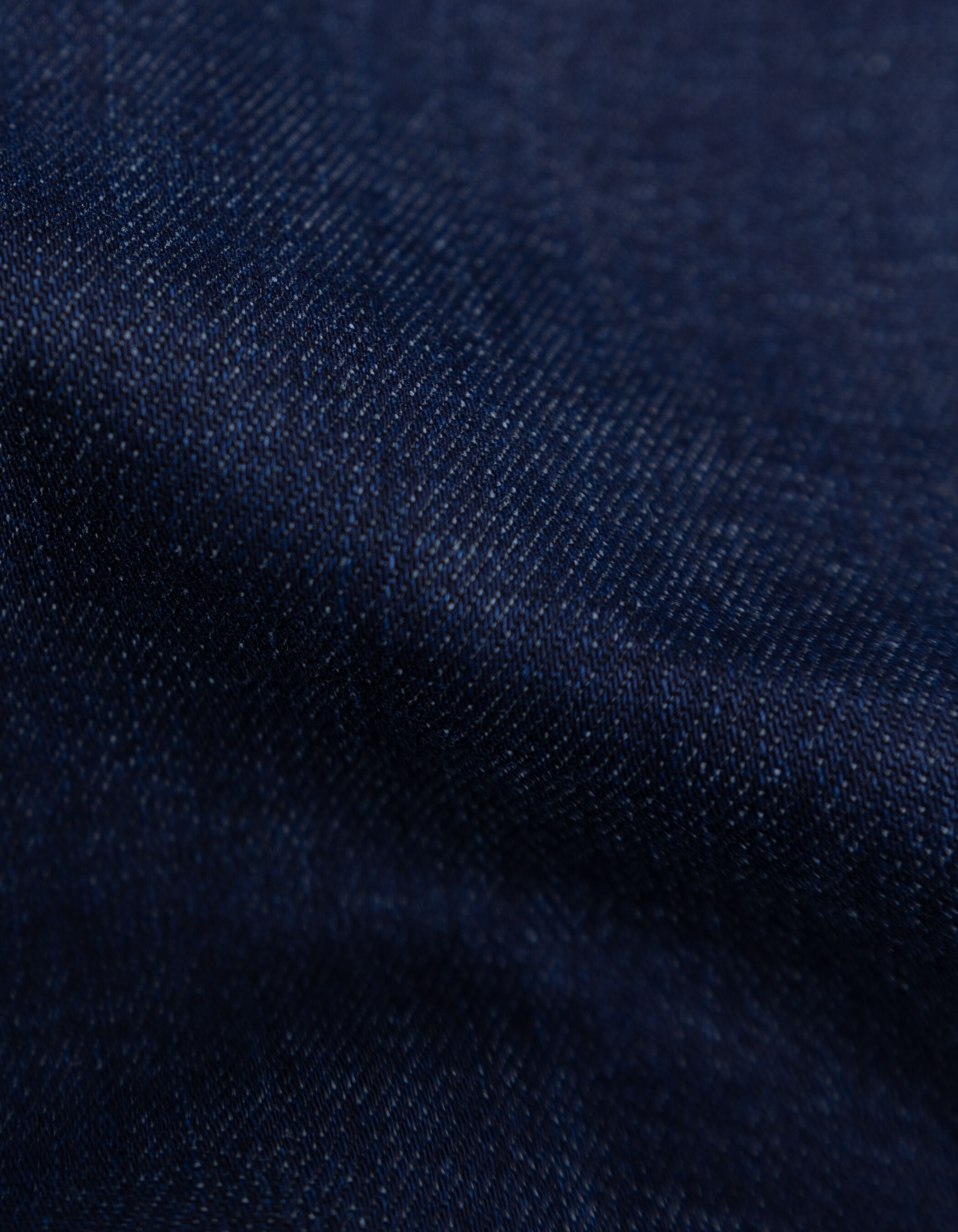 Jean droit bleu foncé powerstretch cropped Femme