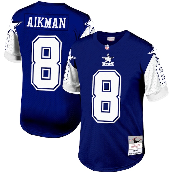 Troy Aikman Dallas Cowboys Legacy Replica Jersey - Navy