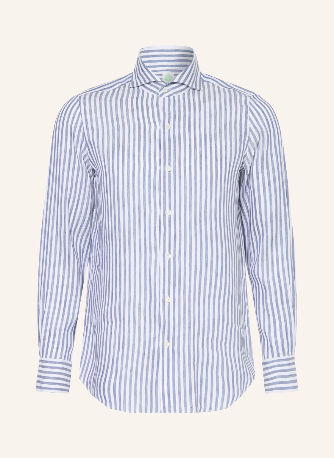 FINAMORE 1925 Hemd TOKYO SERGIO Slim Fit mit Leinen