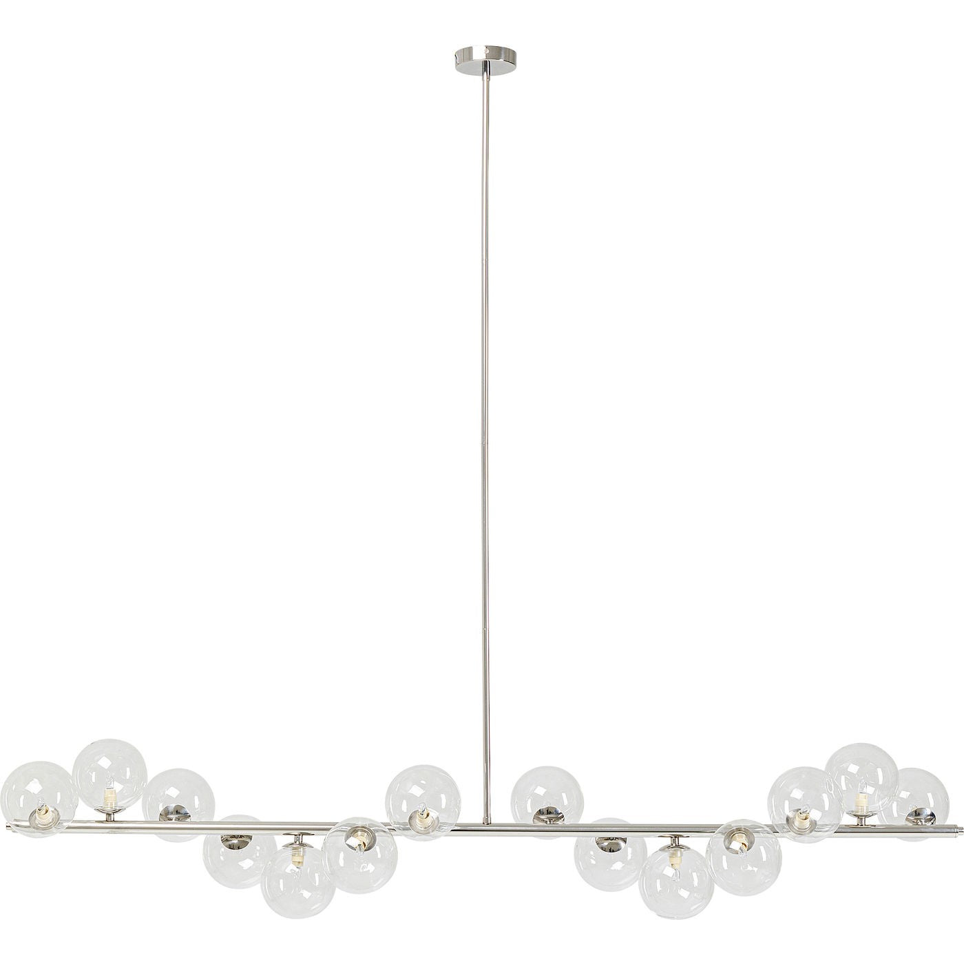 Kare Design Hanglamp Scala Balls 150cm chroom