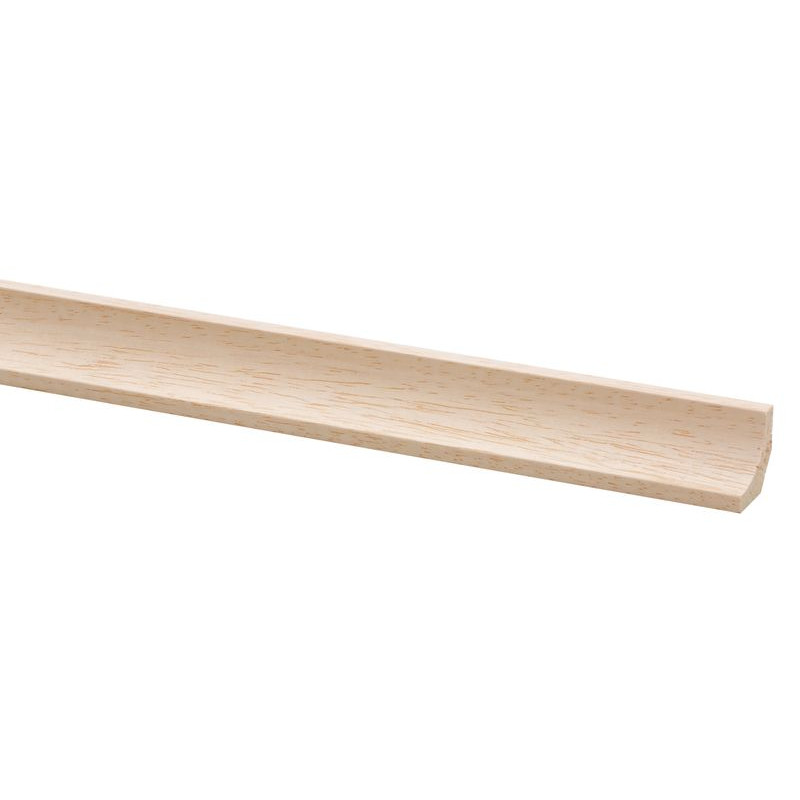 Moulure corniche en marupa clair 270 x 2,2 x 2,2 cm