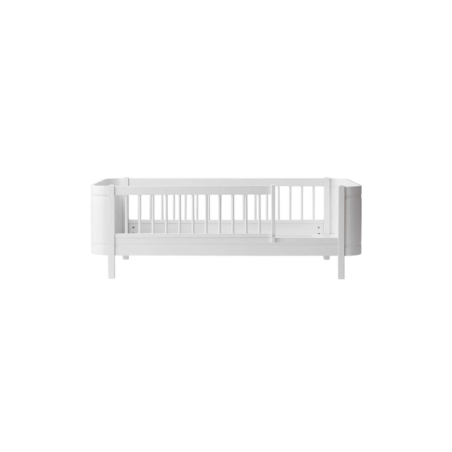 Wood Mini  juniorseng 68x162 cm, hvid