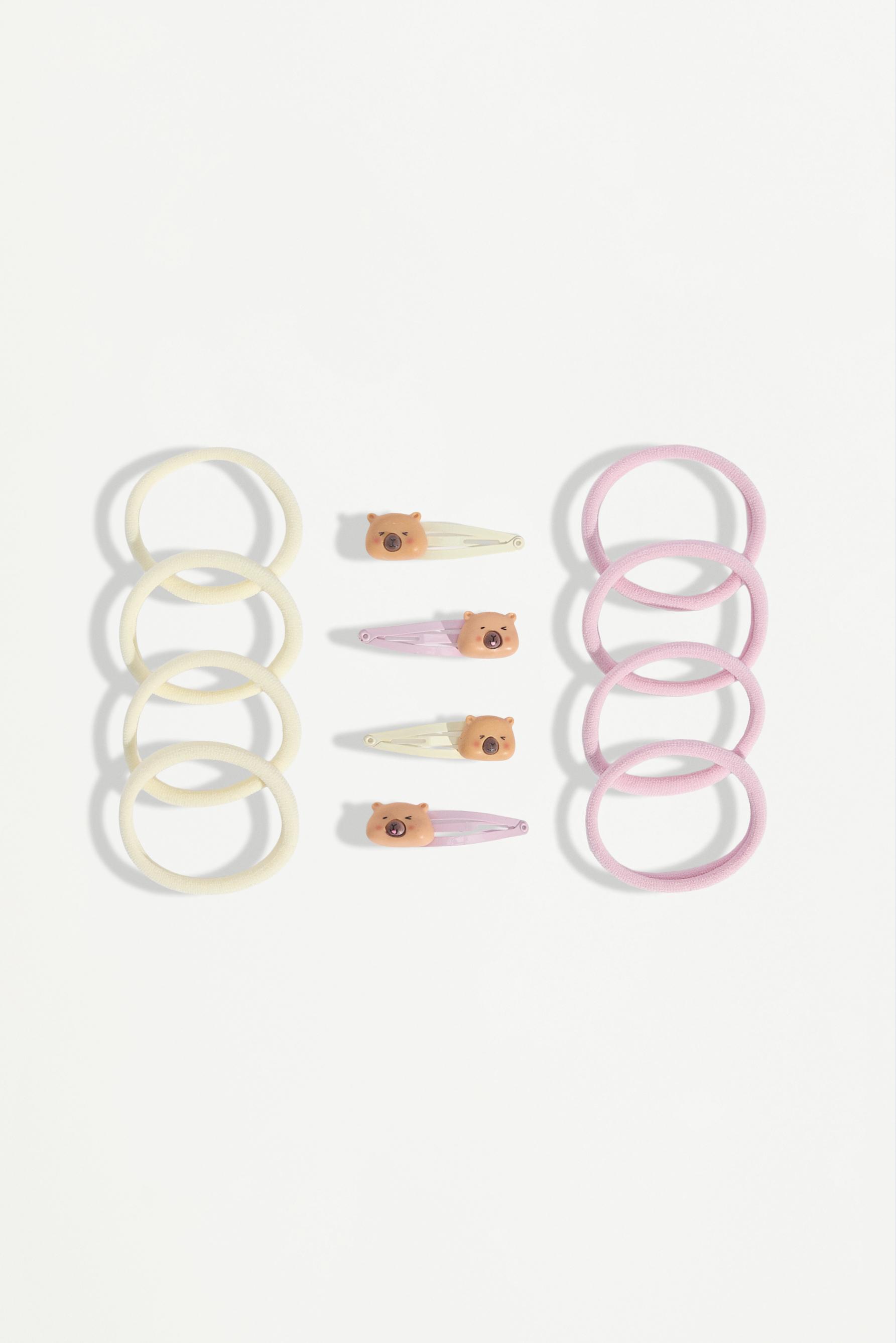 Set clips y coleteros capibaras