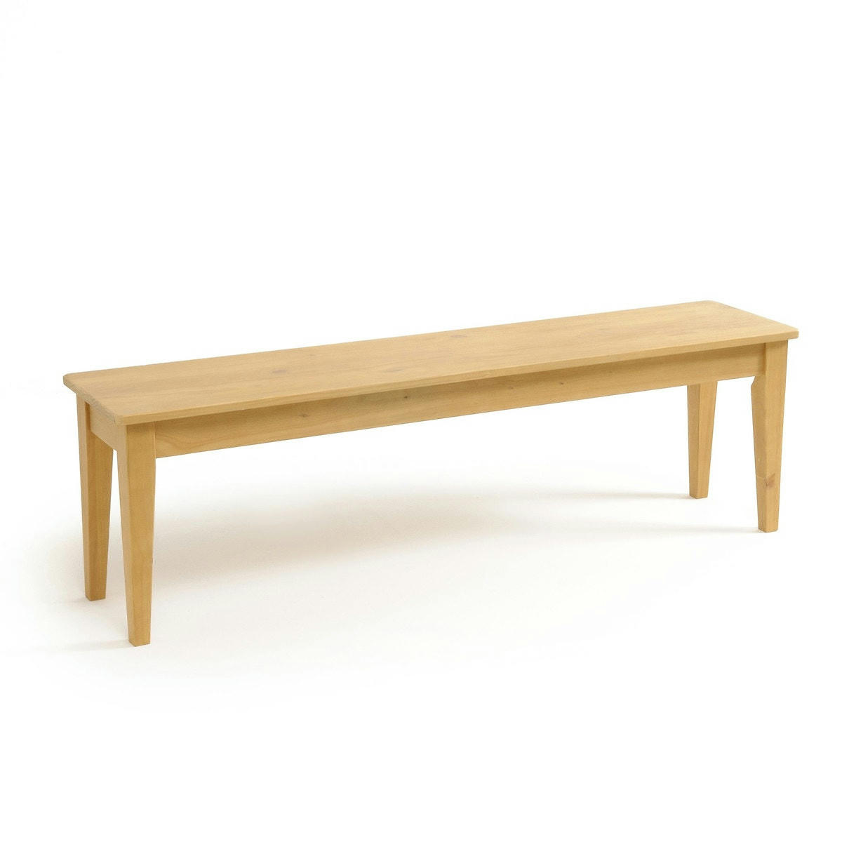 Banc 3 personnes pin massif Alvina