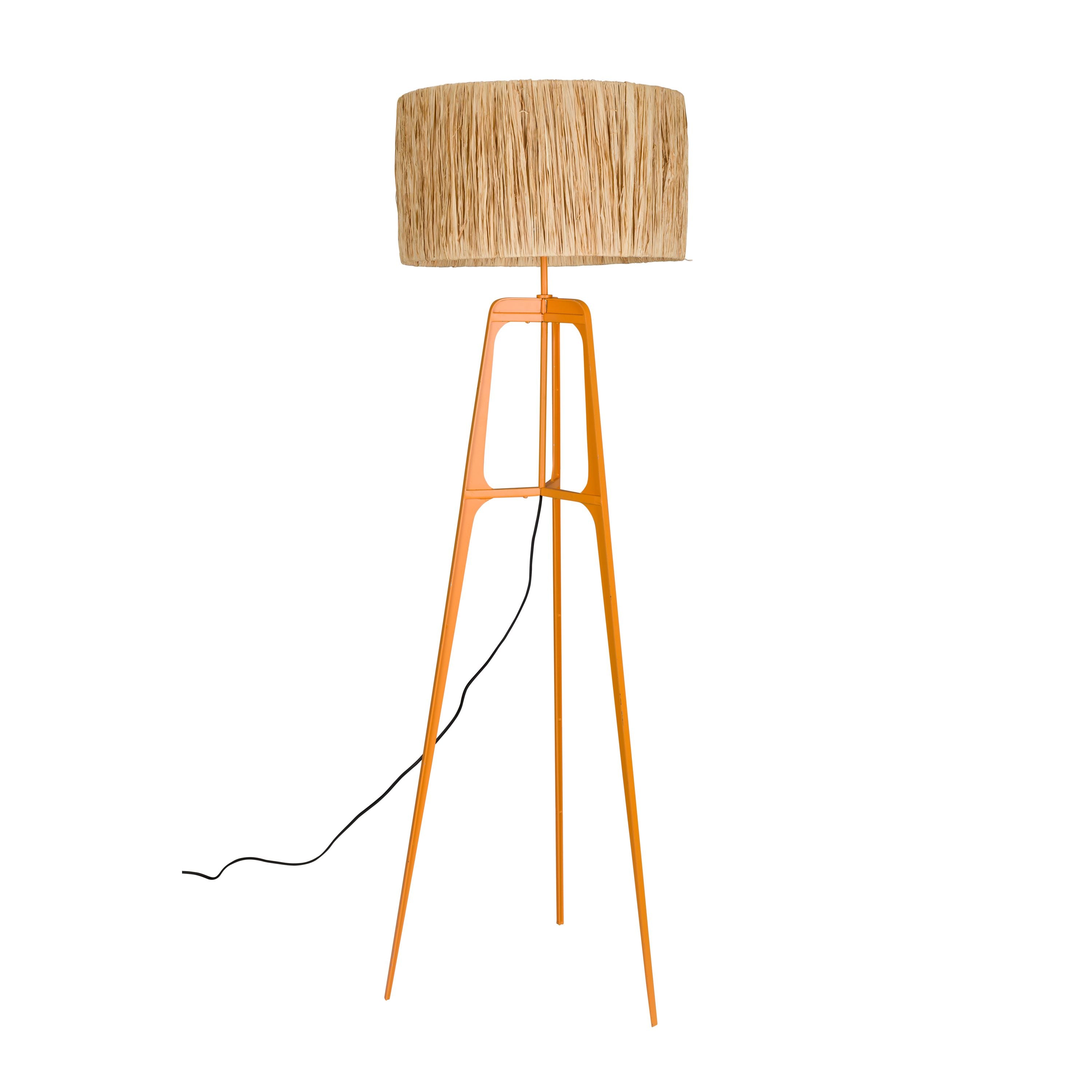 Dutchbone Afra Vloerlamp/ Staande lamp Oranje