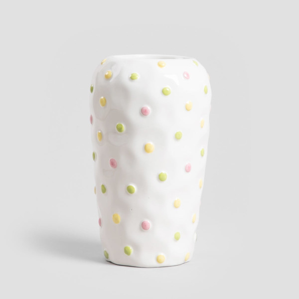 Wazon DOT z kropkami 12x20 cm HOMLA