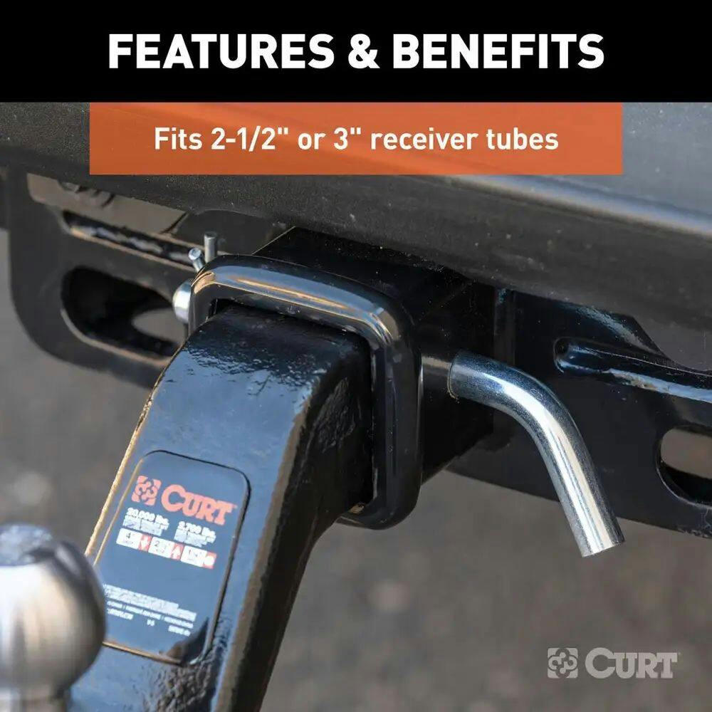 CURT Heavy-Duty 5/8-in Hitch Pin with Groove 2-1/2-in or 3-in Receiver