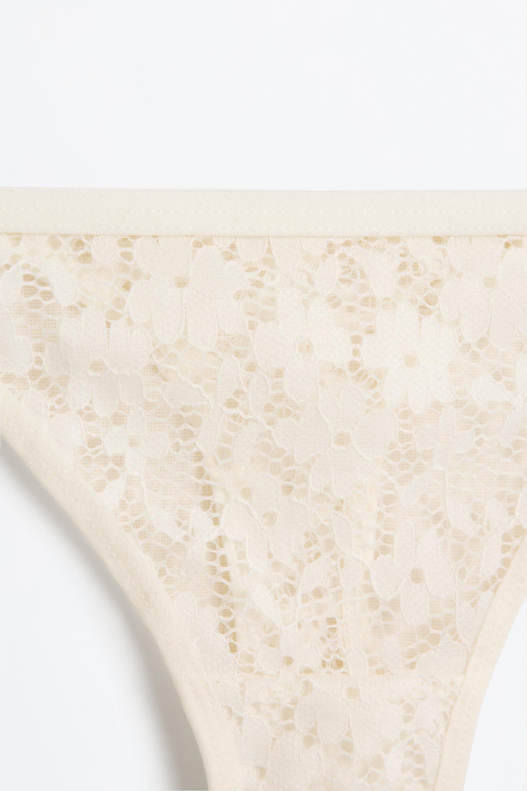 Tanga encaje