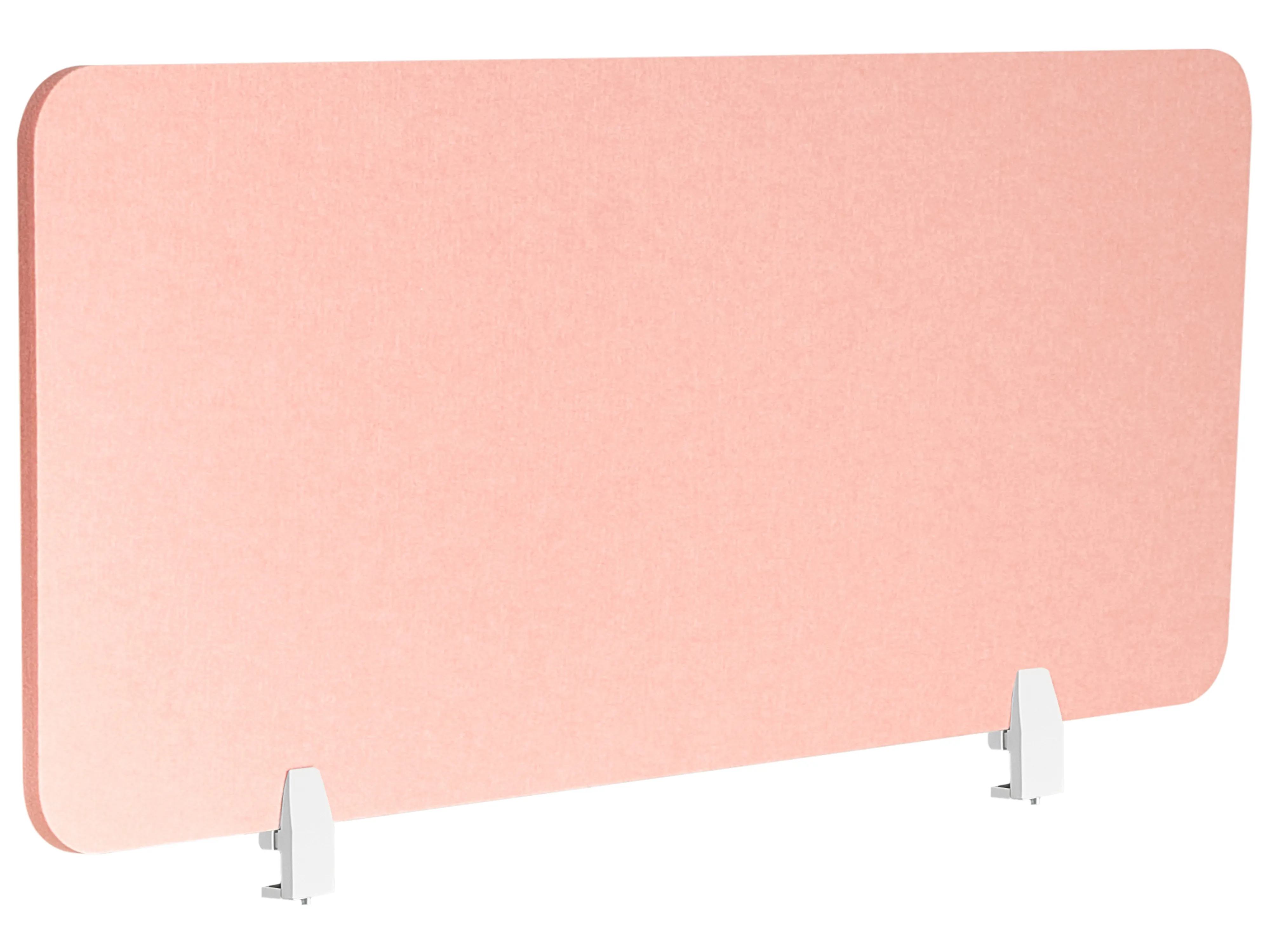 Desk Screen SPLIT 120 x 50 cm Peach Pink