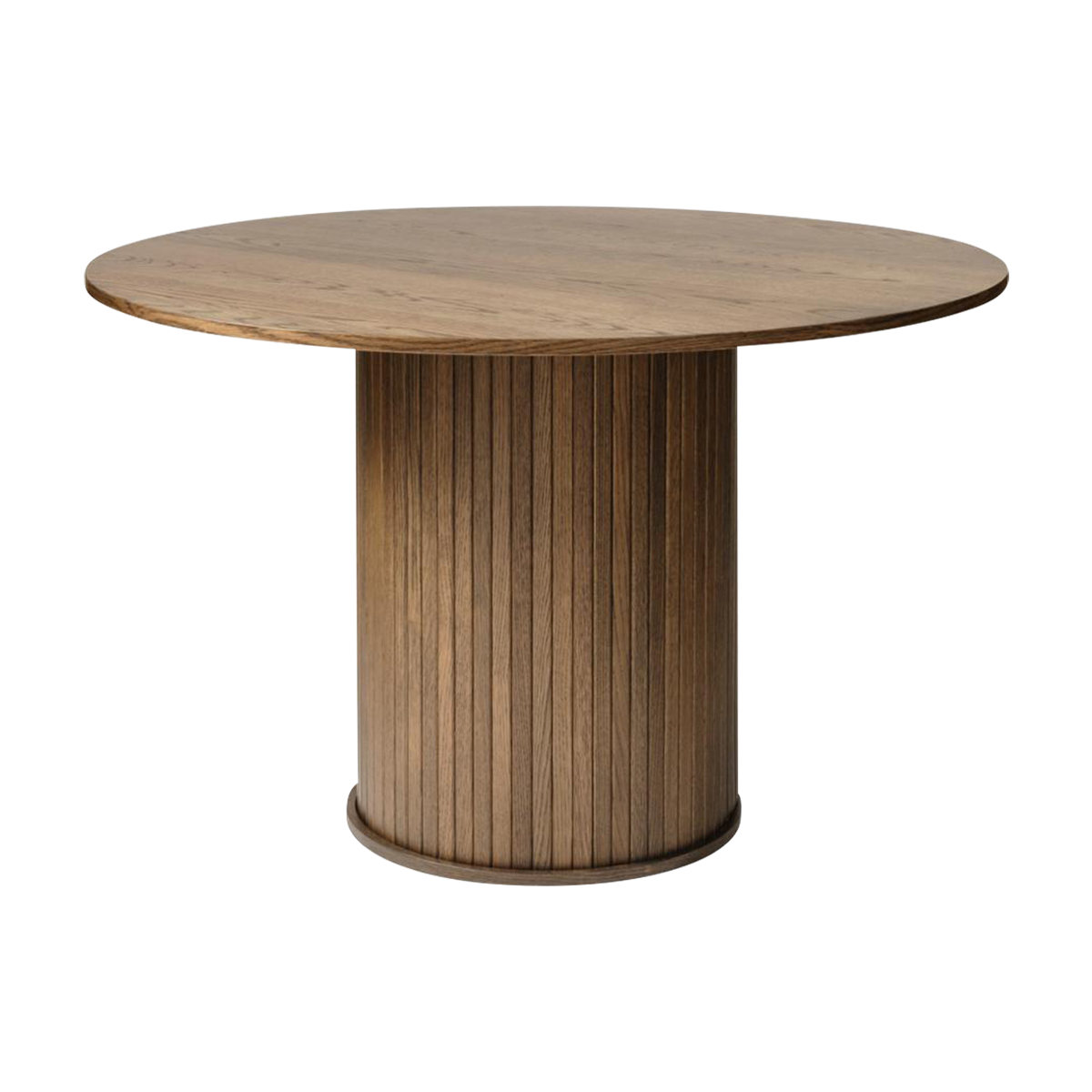 Olivine Lenn Ronde Houten Eettafel Ø 120 cm - Gerookt Eiken