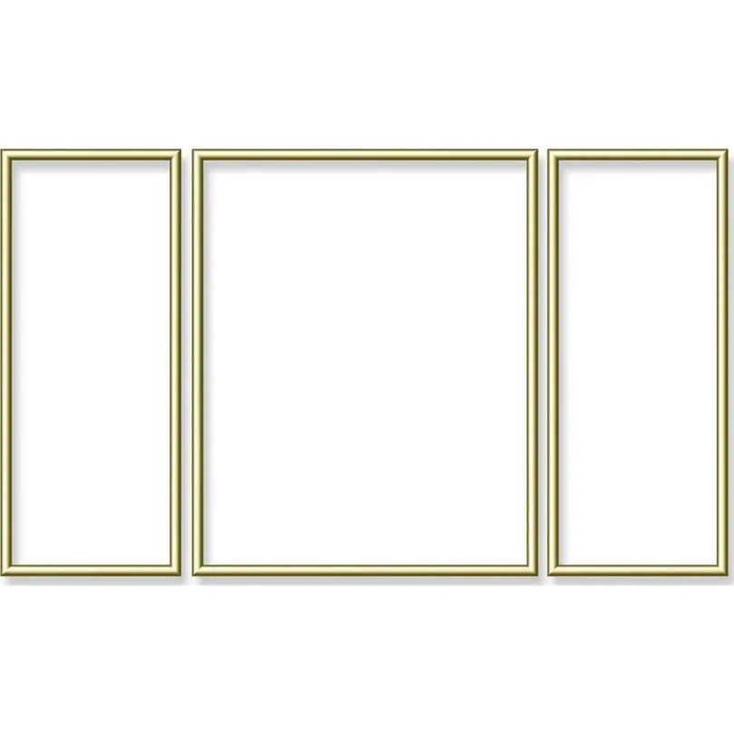 Bilderrahmen 3er-Set Triptychon
