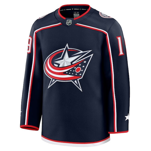 Adam Fantilli Columbus Blue Jackets  Home Premium Jersey - Navy