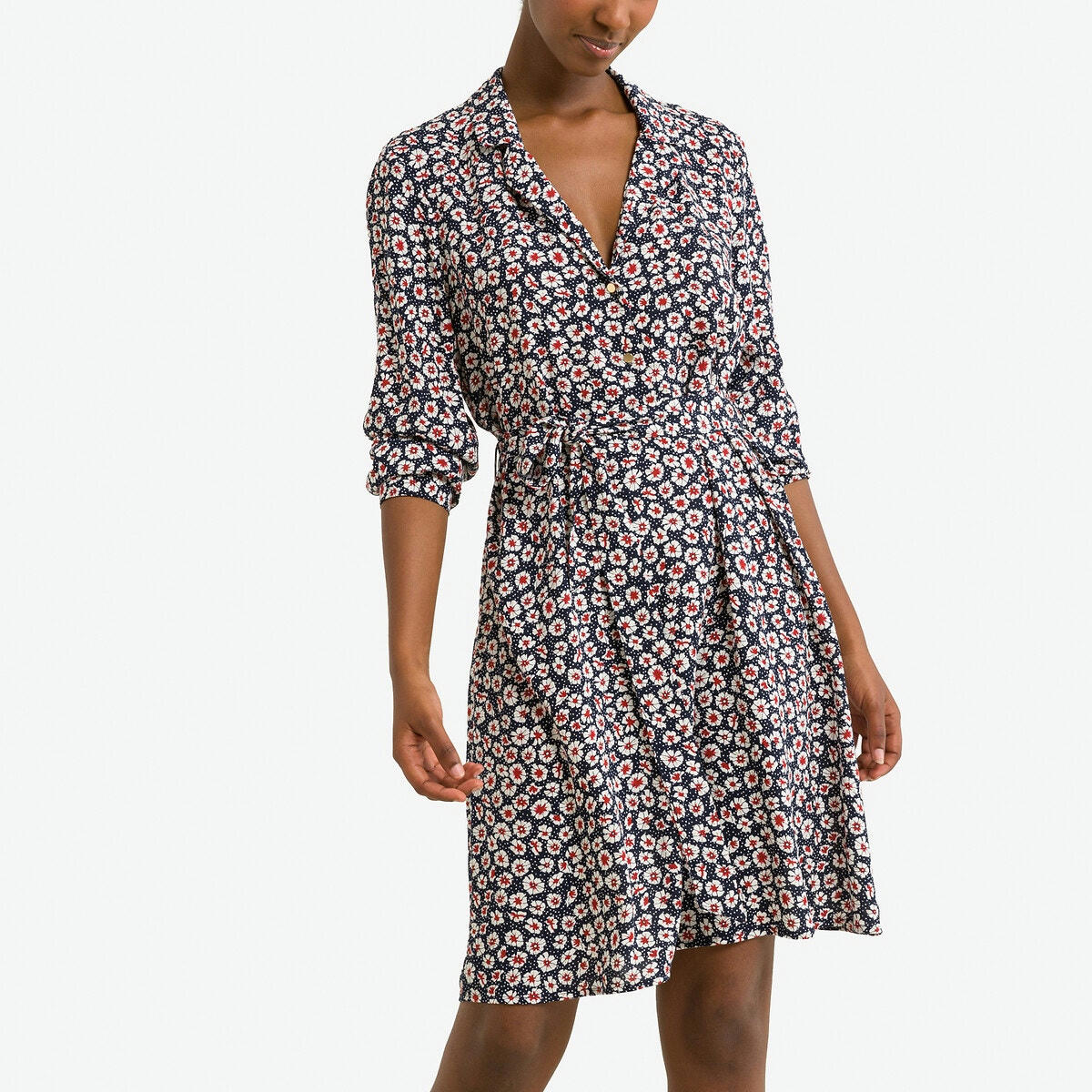 Robe courte imprimée