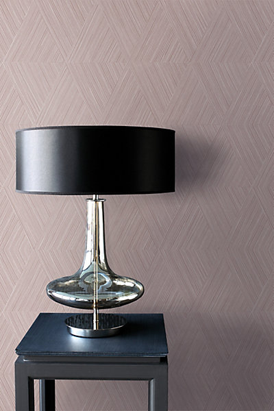 Origin Wallcoverings papier peint graphique 3D vieux rose 50 x 900 cm