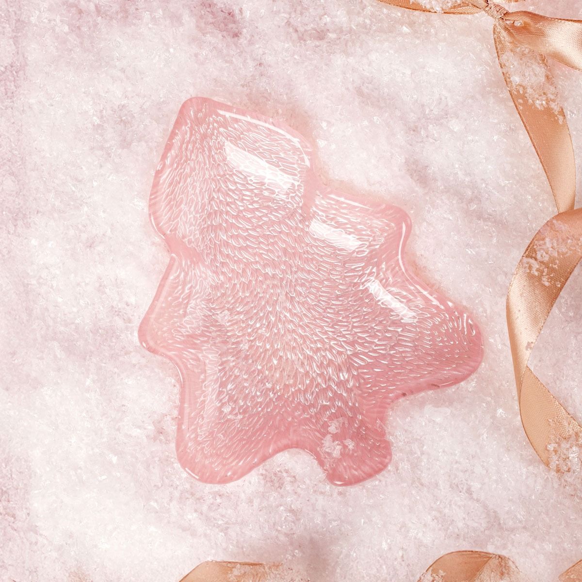 Talerzyk BLITS choinka różowa mała 16 cm