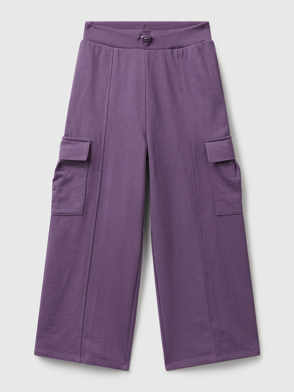 Wide fit cargo trousers