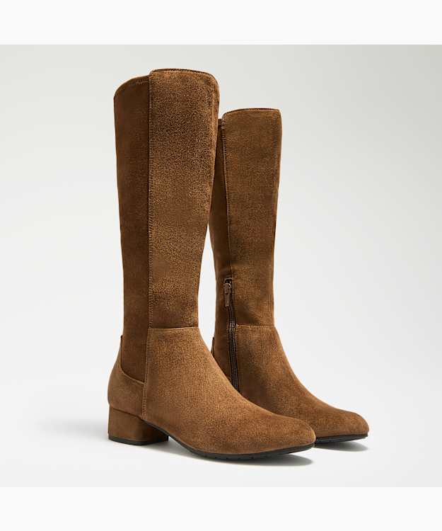 Tayla Chestnut - Stretch Knee-High Boots