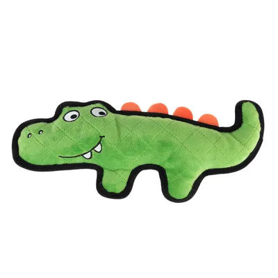TIAKI Happy Croco Tough Dog Toy