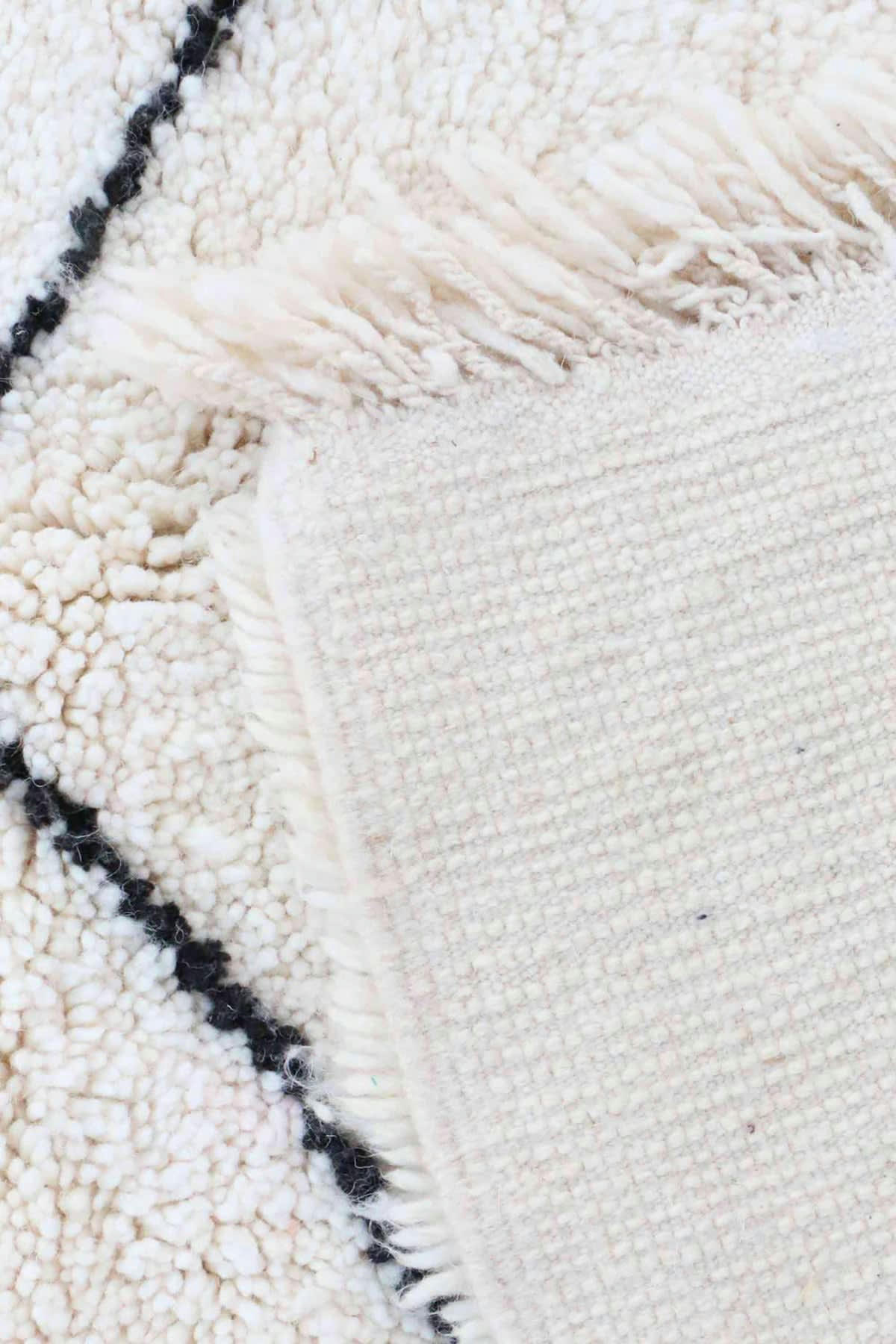 BERBERE - Tapis Berbere marocain pure laine 121x172