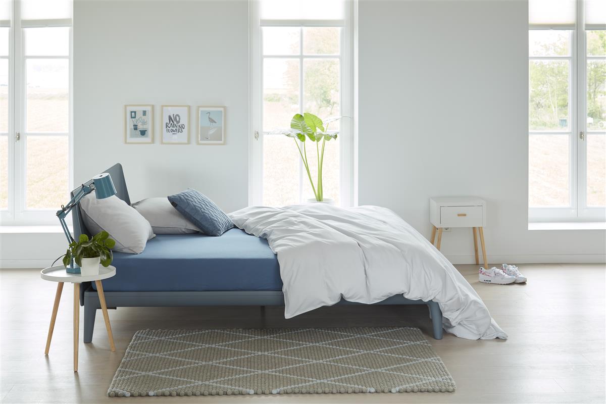 Beddinghouse topper hoeslaken BH Jersey TD - 180x200/220 cm - blauw