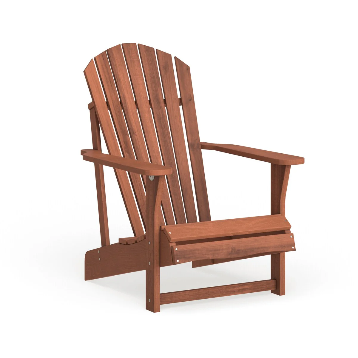 Del Mar Solid Acasia Wood Adirondack Chair by Havenside Home