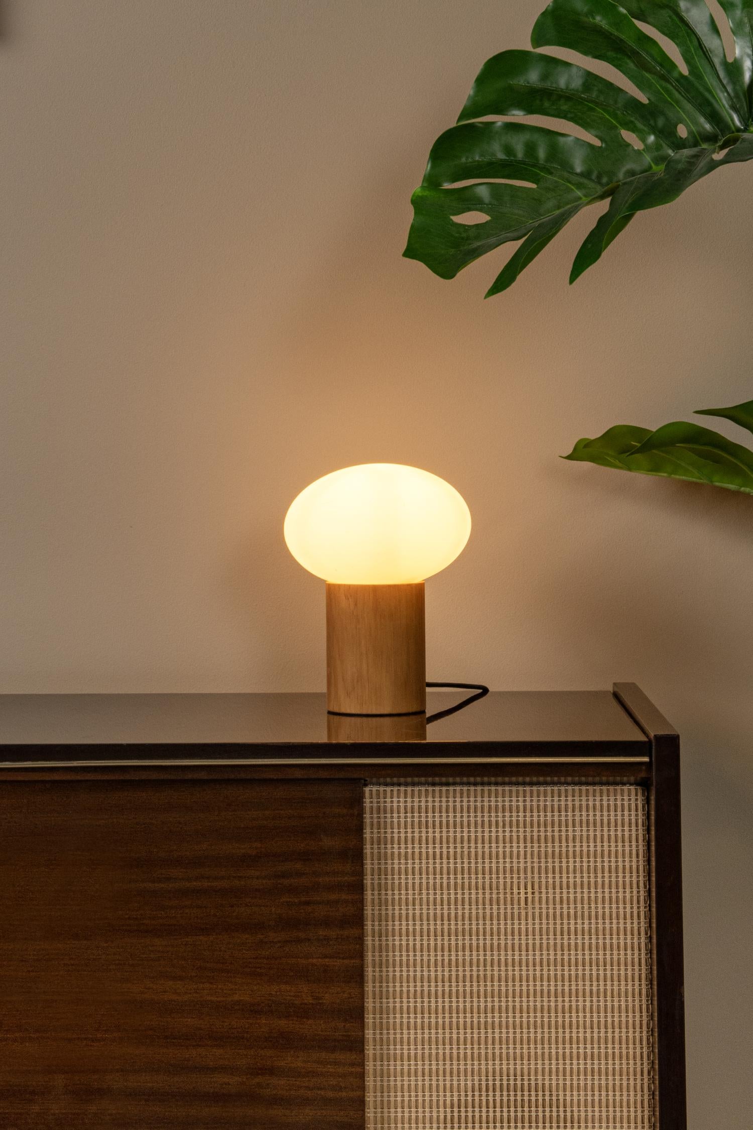 Lucide tafellamp BIRTLE - 1xG9 - Opaal