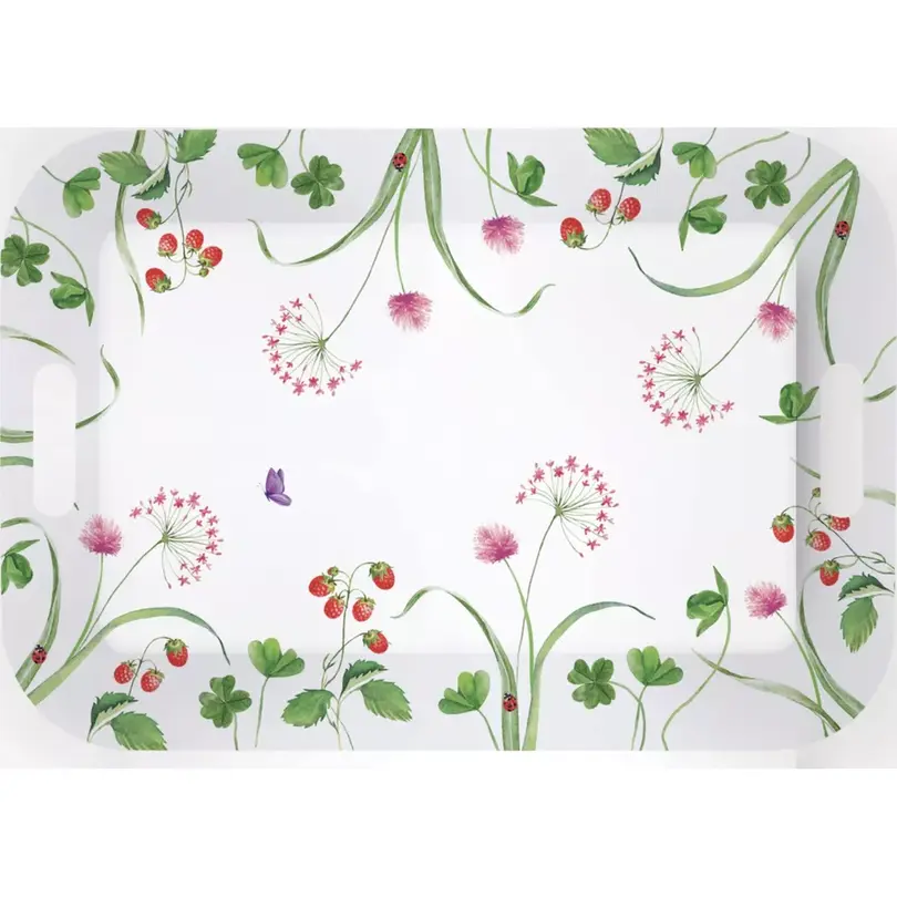 Serviertablett En plain air