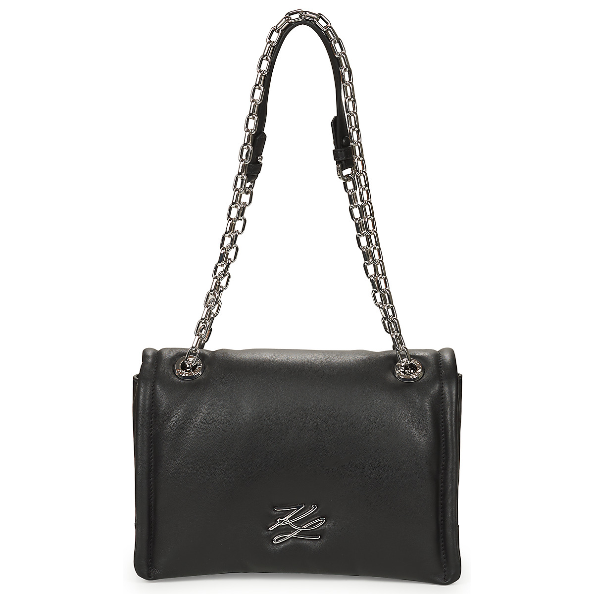 Karl Lagerfeld - K/AUTOGRAPH SP PUFFY SHB - Black / Silver