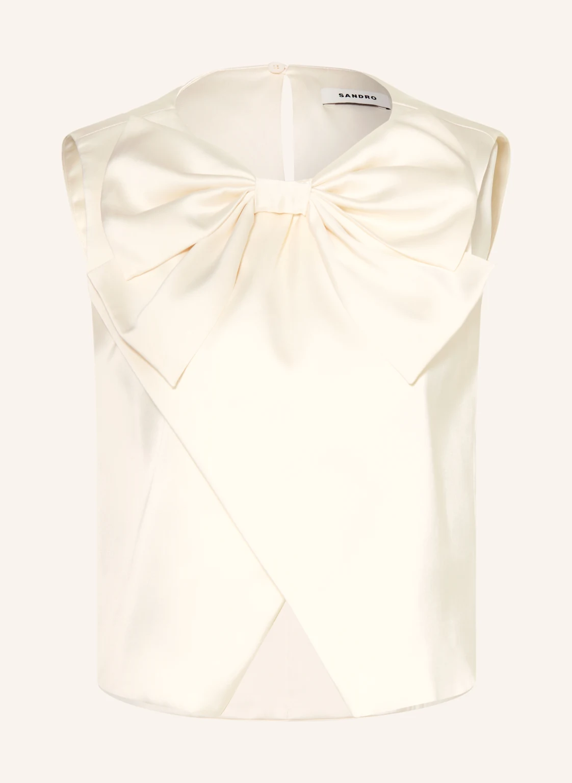 SANDRO Blusentop aus Satin