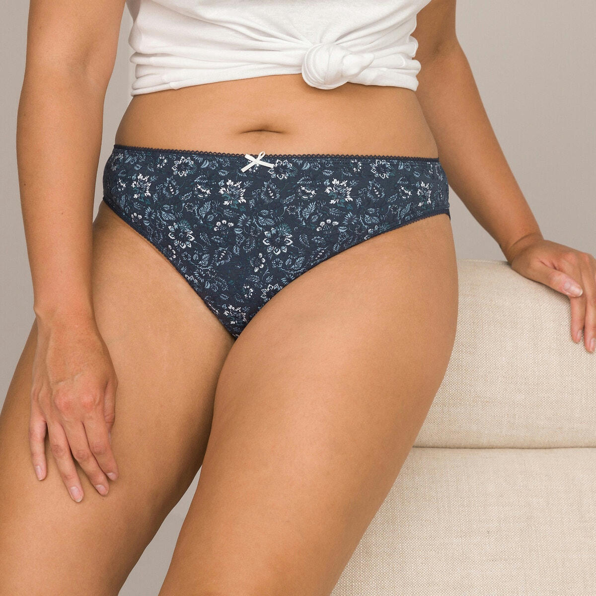 Lot de 4 slips coton